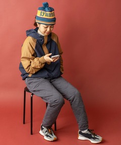 【暖】ウェーブキルトイージーパンツ