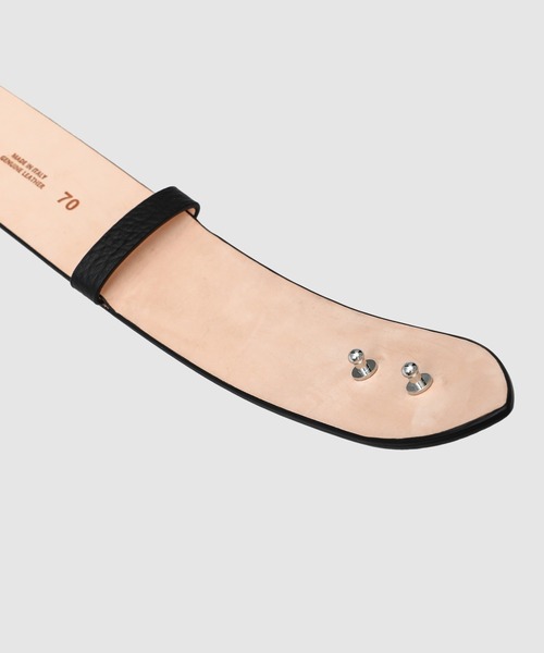Maison Margiela(メゾンマルジェラ)の「BELT 45 MM(ベルト・レディース・ブラック・70)」の3枚目の写真
