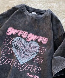Achic（アシック）の「ウォッシュプリントデザインTシャツ（Tシャツ/カットソー）」