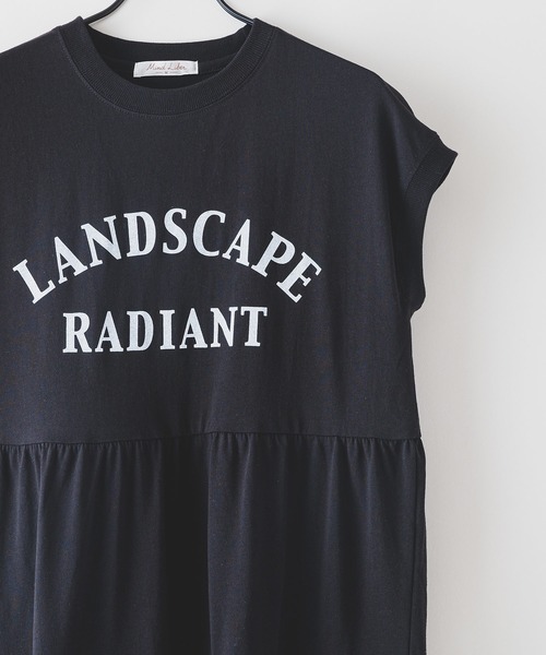 JEANS MATE（ジーンズメイト）の「【UNDER WRAPS/アンダーラップス】ティアードノースリーブマキシワンピース（ワンピース・レディース・アイボリー/ブラック/ホワイト・MEDIUM/LARGE）」の3枚目の写真