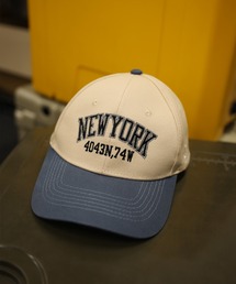 HOOK（フック）の「HOOK　-original-バイカラーアメカジ刺繍キャップ　ハード・ソフト２タイプ（キャップ）」