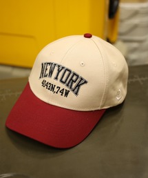 HOOK（フック）の「HOOK　-original-バイカラーアメカジ刺繍キャップ　ハード・ソフト２タイプ（キャップ）」