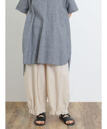 Samansa Mos2 | 裾スカラップレースパンツ(その他パンツ)