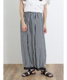 Samansa Mos2 | 裾スカラップレースパンツ(その他パンツ)