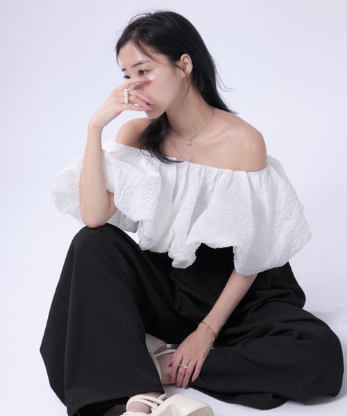 qumerry.（キュメリ）の「マルチウェイフリルオールインワン