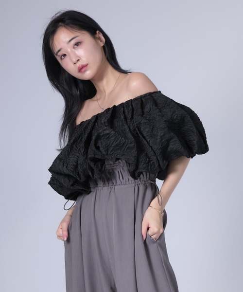 wee9s（ウィークス）の「frill all in one / マルチウェイフリル
