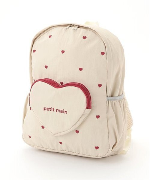 petit main（プティマイン）の「ハートポケットリュック（バックパック