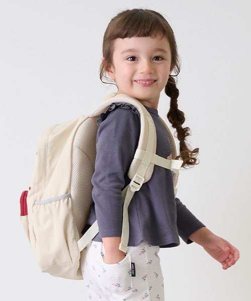 petit main（プティマイン）の「ハートポケットリュック（バックパック/リュック・キッズ・サックスブルー/アイボリー/ネイビー・FREE）」の18枚目の写真