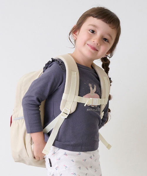 petit main（プティマイン）の「ハートポケットリュック（バックパック/リュック・キッズ・サックスブルー/アイボリー/ネイビー・FREE）」の19枚目の写真