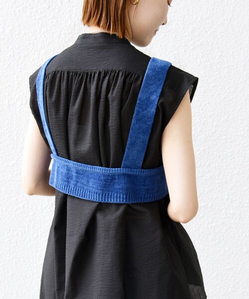 SHIPS(シップス)の「〈手洗い可能〉モールヤーン ニット ビスチェ(その他トップス・レディース・ロイヤルブルー/カーキ/ワイン・ONE SIZE)」の17枚目の写真