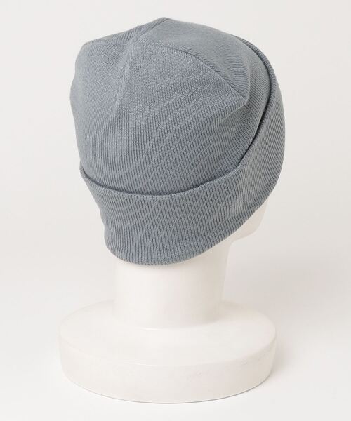 Carhartt WIP（カーハートダブリューアイピー）の「【Carhartt WIP】SCRIPT BEANIE / スクリプトビーニー（ニットキャップ/ビーニー・メンズ・ブラック×ブラック/ブルーグレー/ブラック×ホワイト/ピンク/ホワイト・ONE SIZE）」の6枚目の写真