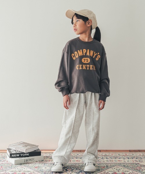 ZERO standerd(ゼロスタンダード)の「ZERO standard/ゼロスタンダード COMPANYトレーナー(スウェット・キッズ・サンドベージュ/ベージュ/チャコールグレー・100cm/110cm/120cm/130cm/140cm/150cm/160cm)」の21枚目の写真