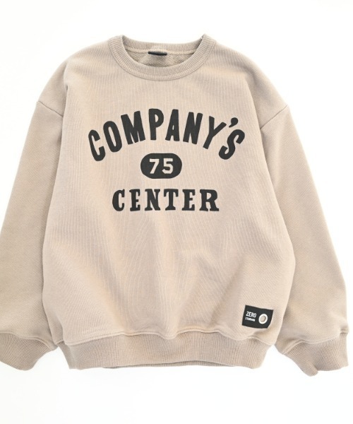 ZERO standerd(ゼロスタンダード)の「ZERO standard/ゼロスタンダード COMPANYトレーナー(スウェット・キッズ・サンドベージュ/ベージュ/チャコールグレー・100cm/110cm/120cm/130cm/140cm/150cm/160cm)」の15枚目の写真