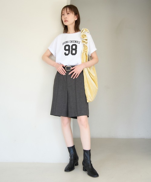 ROPE' PICNIC（ロペピクニック）の「フレンチアソートTシャツ/リンクコーデ・接触冷感（Tシャツ/カットソー・レディース・ホワイト系その他4/ホワイト系その他2/ブルー系その他/ホワイト系その他3/ホワイト系その他・38）」の13枚目の写真