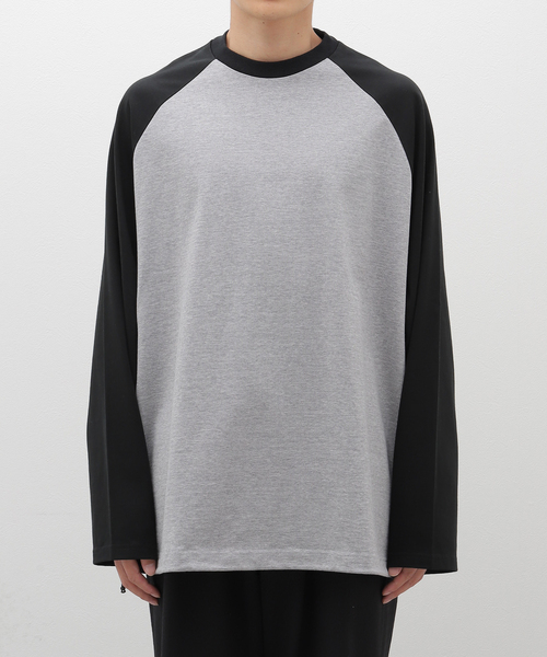 is-ness（イズネス）の「【is-ness / イズネス】BALLOON RAGLAN LONG SLEEVE T SHI（Tシャツ/カットソー・メンズ・グレー/ホワイト系その他・LARGE/MEDIUM）」の17枚目の写真