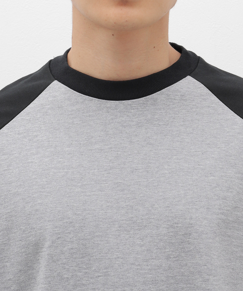 is-ness（イズネス）の「【is-ness / イズネス】BALLOON RAGLAN LONG SLEEVE T SHI（Tシャツ/カットソー・メンズ・グレー/ホワイト系その他・LARGE/MEDIUM）」の20枚目の写真