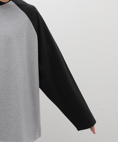 is-ness（イズネス）の「【is-ness / イズネス】BALLOON RAGLAN LONG SLEEVE T SHI（Tシャツ/カットソー・メンズ・グレー/ホワイト系その他・LARGE/MEDIUM）」の22枚目の写真