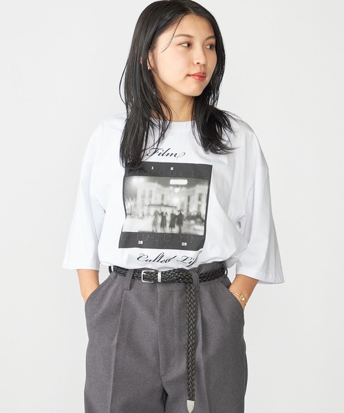 SHIPS.me(シップスミー)の「【ZOZO限定】SHIPS.me: フォトプリントTee(Tシャツ/カットソー・メンズ・ホワイト/ブラック/ホワイト系その他/ブラック系その他/ホワイト系その他2/ホワイト系その他3/ブラック系その他2/ブラック系その他3・S/M/L/XL)」の5枚目の写真