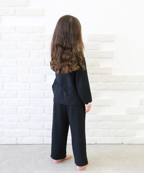 Rora（ローラ）の「ゆめ パジャマ 上下セット（ルームウェア/パジャマ・キッズ・ピンク/ブラック・S/M/L）」の4枚目の写真