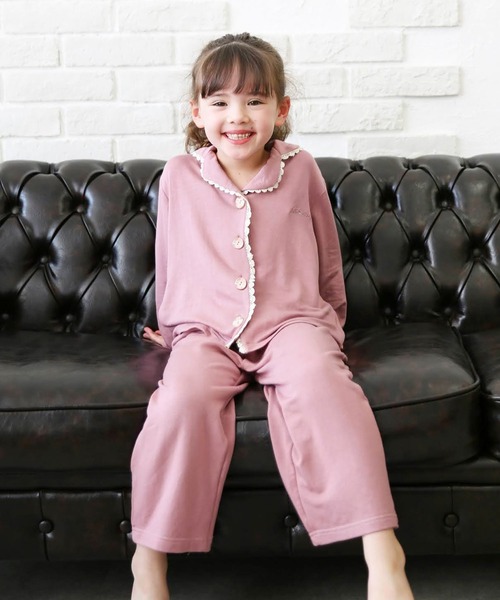 Rora（ローラ）の「ゆめ パジャマ 上下セット（ルームウェア/パジャマ・キッズ・ピンク/ブラック・S/M/L）」の16枚目の写真