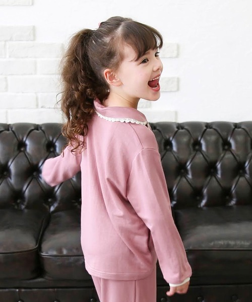 Rora（ローラ）の「ゆめ パジャマ 上下セット（ルームウェア/パジャマ・キッズ・ピンク/ブラック・S/M/L）」の15枚目の写真