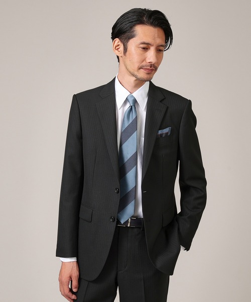 【美品】タケオキクチ スーツ セットアップ シャドーストライプ ブラック 楽天市場】【SALE／55%OFF】シャドーチェック スーツ TAKEO