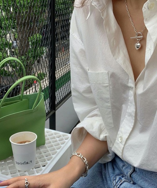 HALEY PESCA（ヘーリーペスカ）の「HALEY PESCA/メタルハート　マンテルチェーンネックレス（ネックレス・レディース・シルバー・FREE）」の13枚目の写真