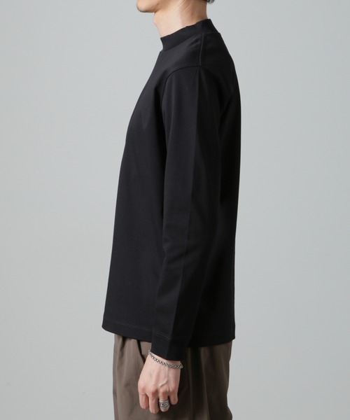 【セール】アンチスメルモックネックTシャツ 長袖（Tシャツ/カットソー）｜nano･universe（ナノユニバース）