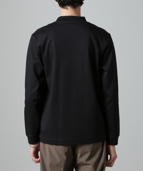 【セール】アンチスメルモックネックTシャツ 長袖（Tシャツ/カットソー）｜nano･universe（ナノユニバース）