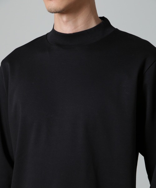 【セール】アンチスメルモックネックTシャツ 長袖（Tシャツ/カットソー）｜nano･universe（ナノユニバース）