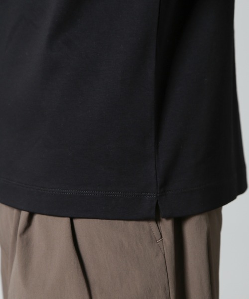 【セール】アンチスメルモックネックTシャツ 長袖（Tシャツ/カットソー）｜nano･universe（ナノユニバース）