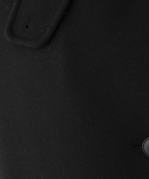 RAGEBLUE（レイジブルー）の「＜WOOLLYTEC/ウーリーテック＞2WAYスタンドカラーコート（ステンカラーコート・レディース・ブラック/グレー/サンドベージュ/ブラウン・FREE/MEDIUM/LARGE）」の16枚目の写真