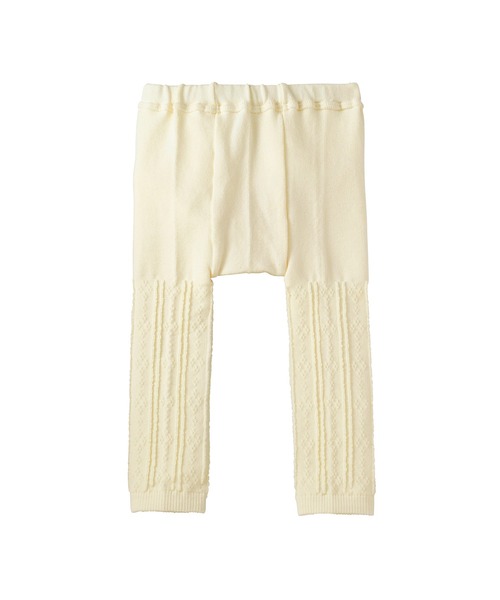 MIKI HOUSE（ミキハウス）の「リボンレギンス（レギンス/スパッツ・キッズ・ホワイト/グレー/ワインレッド・90cm/110cm/100cm/120cm/130cm/80ｃｍ）」の5枚目の写真