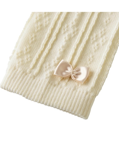 MIKI HOUSE（ミキハウス）の「リボンレギンス（レギンス/スパッツ・キッズ・ホワイト/グレー/ワインレッド・90cm/110cm/100cm/120cm/130cm/80ｃｍ）」の6枚目の写真