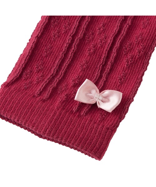 MIKI HOUSE（ミキハウス）の「リボンレギンス（レギンス/スパッツ・キッズ・ホワイト/グレー/ワインレッド・90cm/110cm/100cm/120cm/130cm/80ｃｍ）」の11枚目の写真