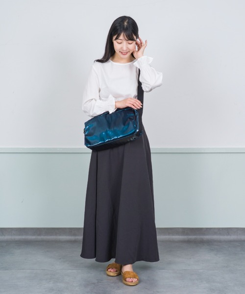 ACOC(アコック)の「【ACOC/アコック】ショルダーバッグ Rectangle Messenger Bag(ショルダーバッグ・レディース・ネイビー/ブラック/シルバー・FREE)」の19枚目の写真