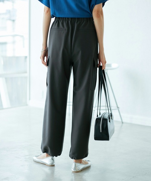 ROPE' PICNIC(ロペピクニック)の「【3サイズ展開】新色追加/イージーカーゴパンツ(カーゴパンツ・レディース・グリーン系その他2/ネイビー/チャコールグレー/ライトグレー/ベージュ・36/38/40)」の6枚目の写真