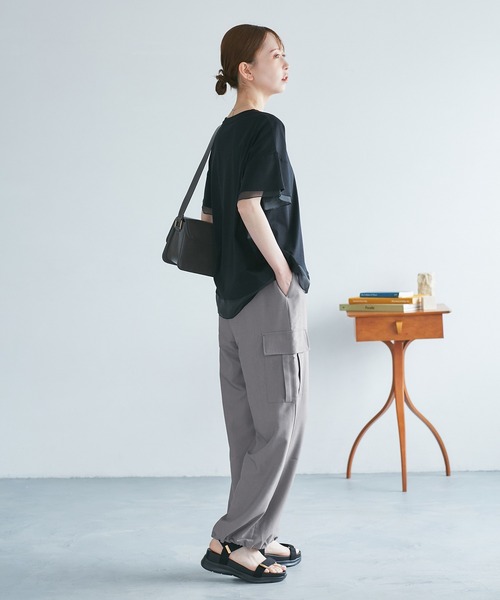 極美品 Ropé Picnic ロペピクニック パンツスーツ 38 M ネイビー ロペピクニック ROPE' PICNIC 【360°ウルトラストレッチ】【WEB
