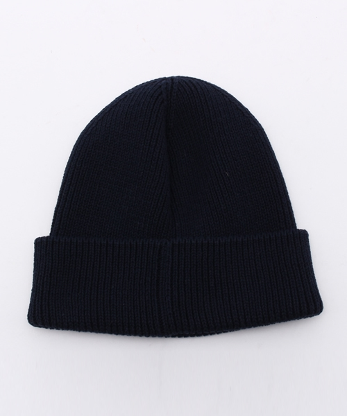 Norse Projects（ノースプロジェクツ）の「NORSE PROJECTS(ノース プロジェクツ)  BEANIES（ニットキャップ/ビーニー・メンズ・ネイビー/オレンジ・FREE）」の3枚目の写真