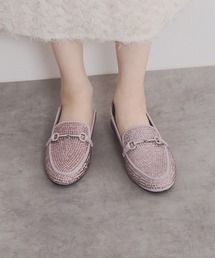 NICAL | 【本革】【NICAL】ラインストーンバブーシュローファー/544305(ローファー)