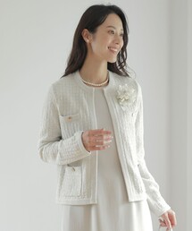 TWEED ニット ジャケット