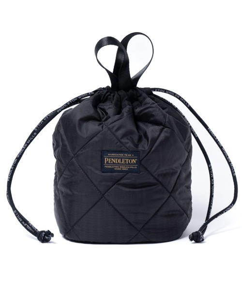PENDLETON（ペンドルトン）の「QTドローバッグ（ハンドバッグ・メンズ・オリーブドラブ/ベージュ/ブラック系その他・FREE）」の2枚目の写真