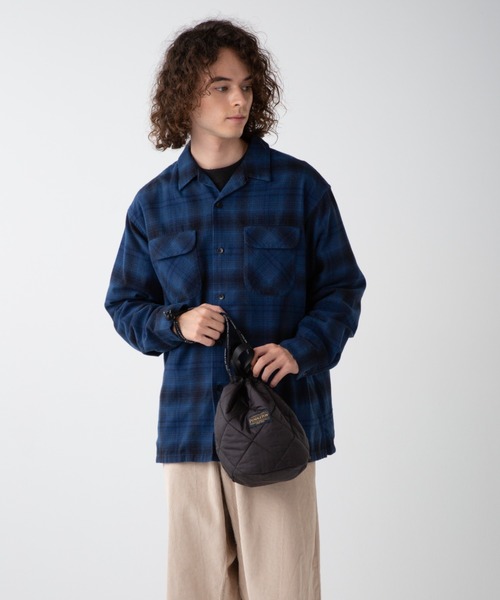 PENDLETON（ペンドルトン）の「QTドローバッグ（ハンドバッグ・メンズ・オリーブドラブ/ベージュ/ブラック系その他・FREE）」の13枚目の写真