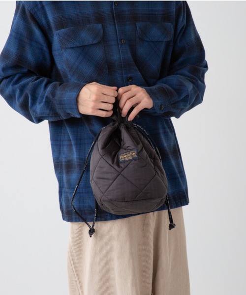 PENDLETON（ペンドルトン）の「QTドローバッグ（ハンドバッグ・メンズ・オリーブドラブ/ベージュ/ブラック系その他・FREE）」の15枚目の写真