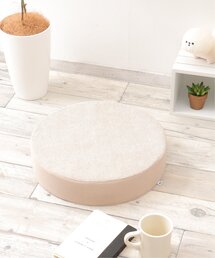 LBC（エルビーシー）の「ラウンドコンビシートクッション H8cm（クッション/クッションカバー・レディース）」
