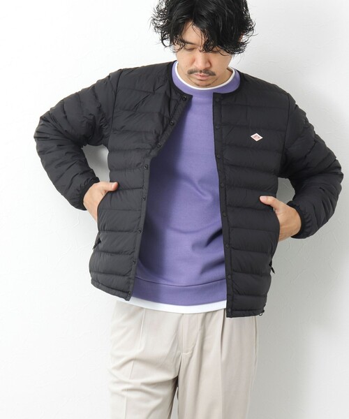 ダントン クルーネック インナーダウンジャケット MEN ダントン クルー