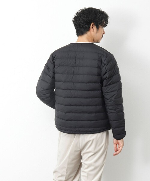 DANTON（ダントン）の「【DANTON/ダントン】ナイロンタフタ クルーネックインナーダウンジャケット（ダウンジャケット/コート・メンズ・ブラック/ベージュ・XS/S/M/L/XL）」の13枚目の写真