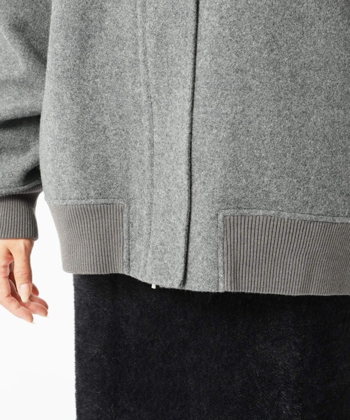 BARNYARDSTORM スタンドカラーウールブルゾン　ベージュ　1Mサイズ BARNYARDSTORM（バンヤードストーム）の「BARNYARDSTORM / スタンド