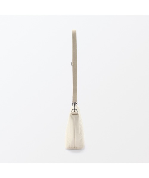MUJI Labo（ムジラボ）の「〔MUJI Labo〕和紙混ショルダーバッグ（ショルダーバッグ・メンズ・キナリ/ブラック・ONE SIZE）」の7枚目の写真