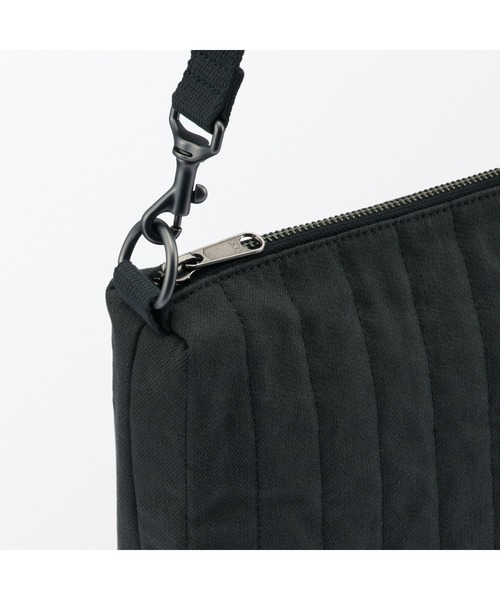 MUJI Labo（ムジラボ）の「〔MUJI Labo〕和紙混ショルダーバッグ（ショルダーバッグ・メンズ・キナリ/ブラック・ONE SIZE）」の15枚目の写真